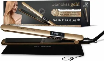 Image de Profesální žehlièka na vlasy Saint Algue Gold