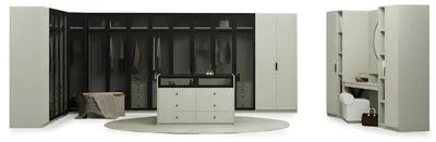 Produktbild von Schlafzimmer Begehbarer Kleiderschrank Moderner Schrank xxl schränke