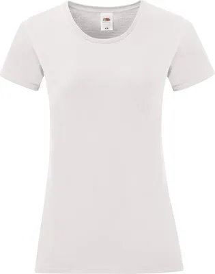 Produktbild von Damen-T-Shirt, Kurzarm - FOL ICONIC T/W - white - Größe M