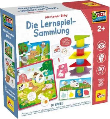 Produktbild von Montessori - Die Lernspielsammlung (10 pädagogische Spiele)