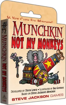 Immagine prodotto di Munchkin Not My Monkeys - Gioco di carte Espansione - inglese