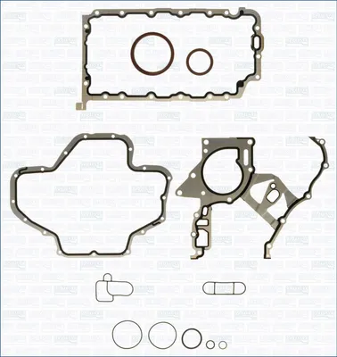 Produktbild von AJUSA 54098300 Dichtungssatz Kurbelgehäuse für OPEL Astra G CC (T98) Zafira A (T98) Vectra C Caravan (Z02) Vectra C Limousine (Z02) Astra G Caravan