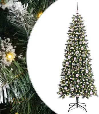 Immagine prodotto di Albero di Natale artificiale con 300 LED Verde 180 cm