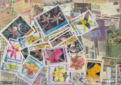 Produktbild von Briefmarken Motive 25 verschiedene Orchideen Marken