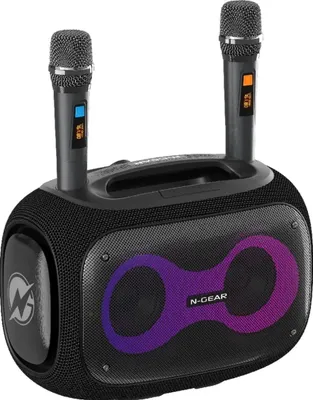 Produktbild von N-GEAR NRG600 120 Watt inkl. 2 Mikrofone Bluetooth-Speaker (IPX5 wasserdicht)