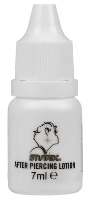 Produktbild von Studex Ohrloch und Piercing Kosmetikum sichere Reinigung und Pflege mit Arnika, Kamile After Piercing Lotion 7ml Flasche …
