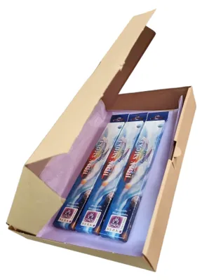Image de Coffret de bâtonnets d'encens - Parfum lavande - Pour parfumer les pièces - 3 x 10 g