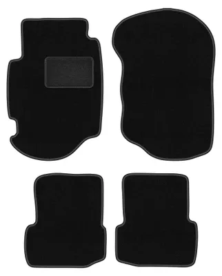Immagine prodotto di Tappetini in moquette per Ford Escort MK7 1995-2002 (hatchback/station wagon) – set 4 pezzi, neri, su misura – Wielganizator LUX