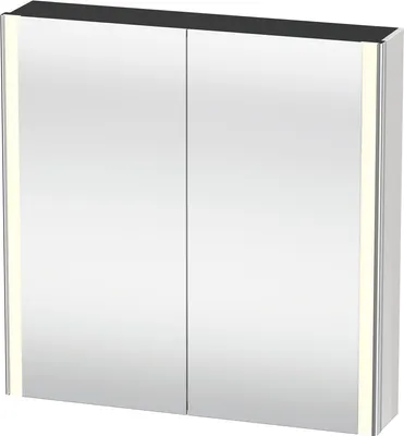 Image de Duravit XSquare armoire de toilette avec éclairage LED, 800x800x155mm, XS7112080800000