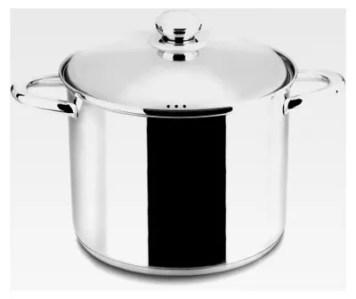 Produktbild von Edelstahltopf mit 30 cm Durchmesser, induktionsgeeignet