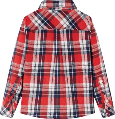 Immagine prodotto di Camicia a Quadri da Bambino Rossa e Blu Marino 104