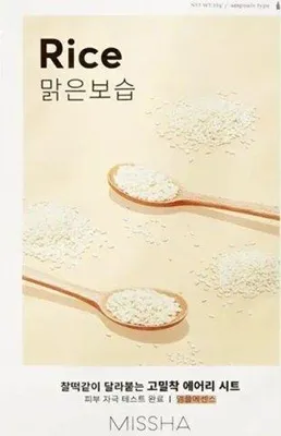 Produktbild von Missha Airy Fit Rice Sheet Mask 19g