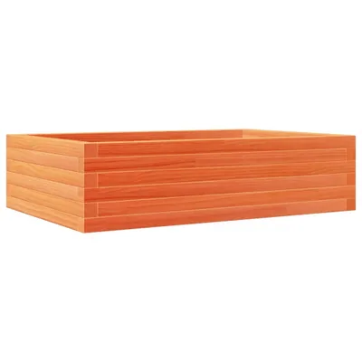 Produktbild von Pflanzkübel Wachsbraun 90x60x23 cm Massivholz Kiefer