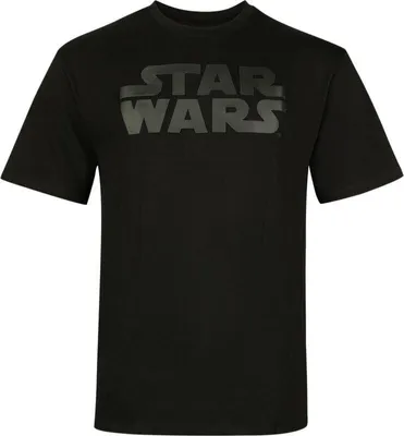 Produktbild von Star Wars T-Shirt Herren Logo schwarz M