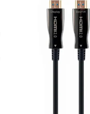 Produktbild von Gembird CCBP-HDMI-AOC-30M-02, 30 m, HDMI Typ A (Standard), HDMI Typ A (Standard), Schwarz