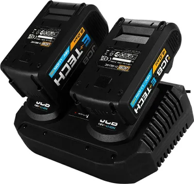 Zdjęcie produktu dla JCB | Ładowarka akumulatorów, - Podwójna, 18V, 2x3.5A