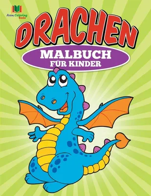 Produktbild von Drachen Malbuch für Kinder