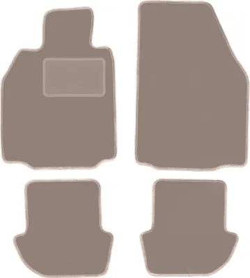 Produktbild von Beige Veloursmatten für: Porsche 911 (Typ 997) Cabro, Coupé, Targa (2002-2012)