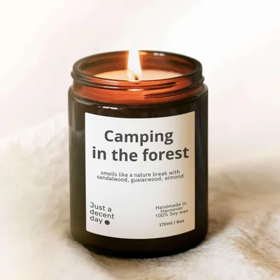 Immagine prodotto di Candela profumata Camping in the Forest - Candela profumata alla fragranza del