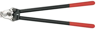 Produktbild von Knipex 95 21 600, Hand-Kabelschneider, Rot, Stahl, Schwarz, Edelstahl, 2,7 cm, Deutschland