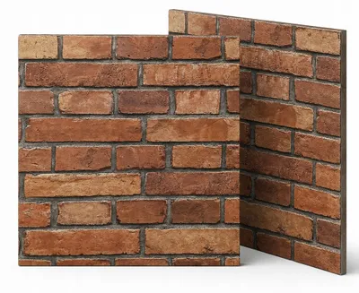 Produktbild von STYLER Akustikpaneel 2x60x60 cm Ziegelsteinmuster modernes Wandpaneel Schalldämmung Wanddekoration für Wohnzimmer Büro Schlafzimmer BRICKS