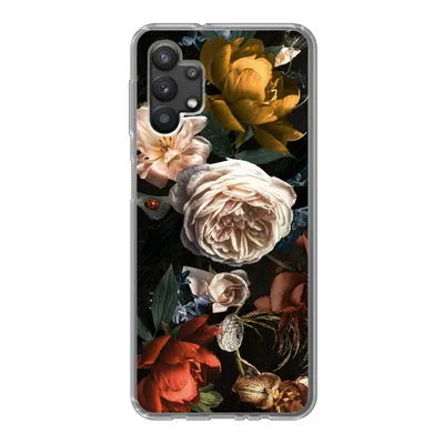 Produktbild von MuchoWow® Handyhülle Schutzhülle Hülle für Samsung Galaxy A32 5G Blumen - Natur - Muster Silikon Softcase Handy Hülle - Softcase