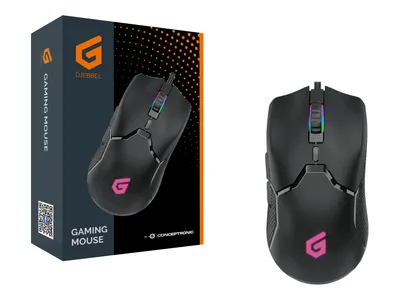 Obrázek produktu pro Conceptronic DJEBBEL05B 6D - Maus - ergonomický