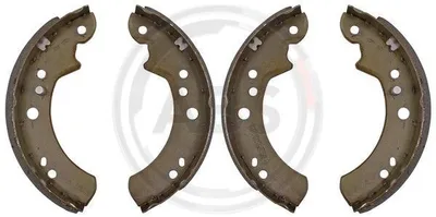 Image de Jeu de mâchoires de frein pour frein à tambour Ø 254 mm 70 mm A.B.S. pour entre autres FORD TRANSIT