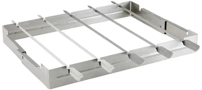 Produktbild von Barbecook 2230026000 Grillspießhalter, Edelstahl für 5 Spieße