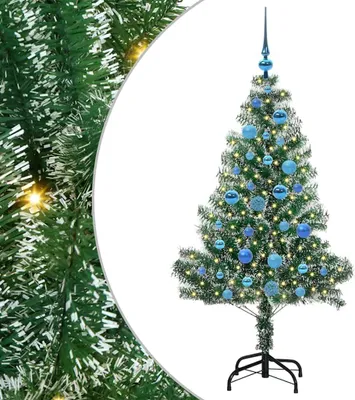 Immagine prodotto di vidaXL Albero di Natale artificiale con neve e luce LED 150 cm
