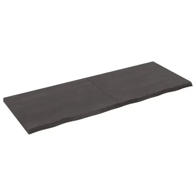 Zdjęcie produktu dla vidaXL Szafka podumywalkowa ciemnobrązowa 160x60x(2-4)cm lite drewno