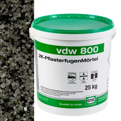 Produktbild von VDW 800 Fugenmörtel, Basalt, 25 Kg