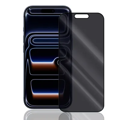 Produktbild von Anti Spy Panzer Folie für Apple iPhone 17 Pro Max Privacy Displayschutzfolie Sichtschutz Glasfolie Schutzglas