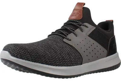 Produktbild von Skechers Herren Sneakers Grau 65474BKGY Grösse 47,5