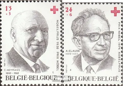 Produktbild von Briefmarken Belgien 1987 Mi 2293-2294 (kompl.Ausg.) gestempelt Rotes Kreuz