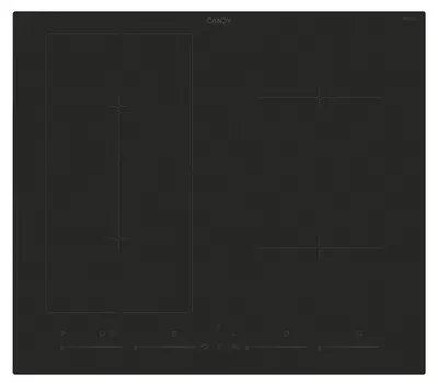 Zdjęcie produktu dla Candy CTPS64MCTTWIFI1, Czarny, Wbudowany, 60 cm, Płyta indukcyjna strefowa, Szkło ceramiczne, 4 stref(y)