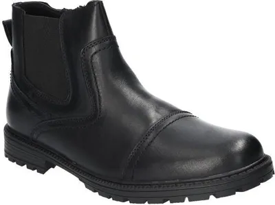 Produktbild von AMERICAN CLUB CY13124 Warme Herren-Stiefeletten aus Echtleder, Winterstiefel, Schwarz 43