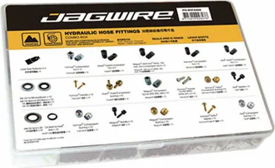 Produktbild von Jagwire Montagesatz Für Hydraulikschläuche Silber  Silber One Size