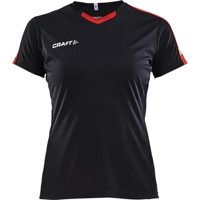 Produktbild von Craft Progress Contrast Trikot Kurzarm Damen - Schwarz / Rot