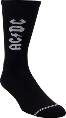 Produktbild von Socken AC/DC Fanartikel Lightning Strikes Strümpfe in schwarz 43-47 im Paar