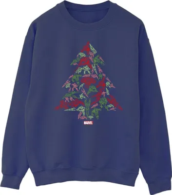 Produktbild von Marvel - "Avengers" Sweatshirt für Herren BI35678 (4XL) (Marineblau)