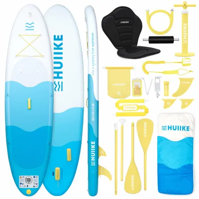 Produktbild von Stand Up Paddling Board Hochwertigem Zubehör - HUIIKE | Sup Board Aufblasbar, Stand Up Paddle Board