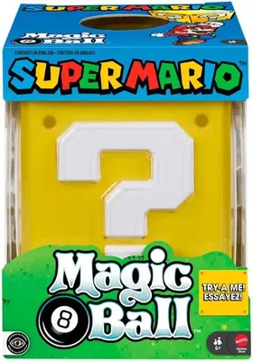 Produktbild von Games MAGIC 8 BALL SUPER MARIO, Brettspiel, Glücksspiel, 6 Jahr(e)