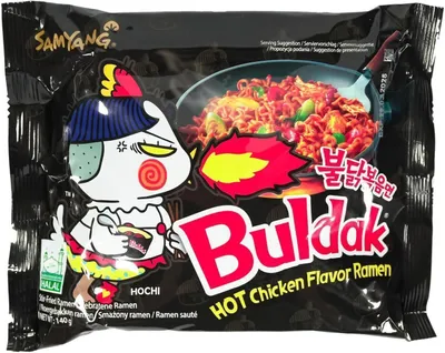 Produktbild von Samyang Hot Chicken Ramen Nudeln scharf 140g