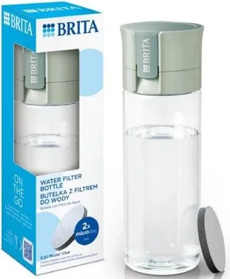 Image de BRITA Vital Filtering bottle 0.6 l Pastel green