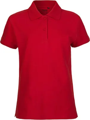 Produktbild von Neutral O22980 | Damen Classic Polo / 100% Fairtrade-Baumwolle - Farbe: Red - Größe: S