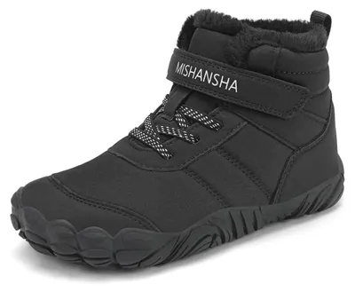 Produktbild von Winterschuhe Kinder Barfußschuhe - Gefüttert - Rutschfest - Größe 25 bis 36 - Winter