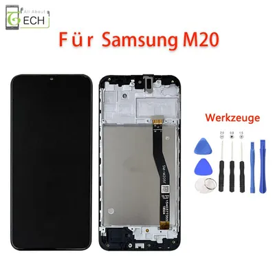 Produktbild von Für Samsung Galaxy M20 2019 M205 M205F LCD Display mit Rahmen Bildschirm