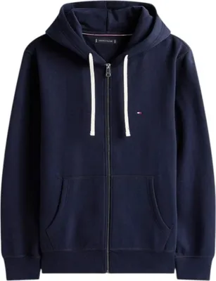 Produktbild von Tommy Hilfiger Weste Kapuze einfarbig dunkelblau