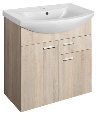 Produktbild von Aqualine ZOJA Unterschrank 71,5x74x34cm, Platineiche